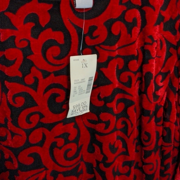 Velveteen 90s gothchic style dress (think Buffy) - Picture 3 of 6